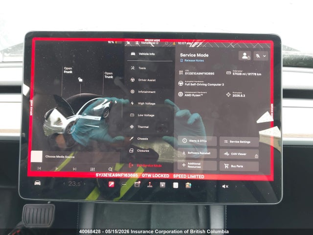 Aukcja sprzedaży 2022 Tesla Model 3, vin: 5YJ3E1EA9NF163695, numer aukcji: 40068428