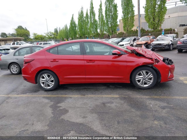 2019 Hyundai Elantra Sel/value/limited მანქანა იყიდება აუქციონზე, vin: KMHD84LF3KU864680, აუქციონის ნომერი: 40068435