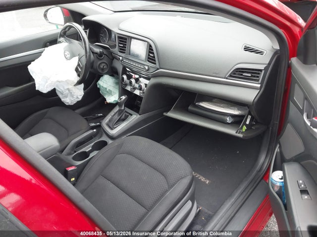 2019 Hyundai Elantra Sel/value/limited მანქანა იყიდება აუქციონზე, vin: KMHD84LF3KU864680, აუქციონის ნომერი: 40068435