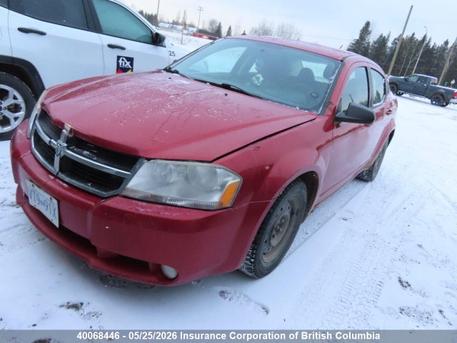 40068446 :رقم المزاد ، 1B3CC5FB4AN188280 vin ، 2010 Dodge Avenger R/t مزاد بيع