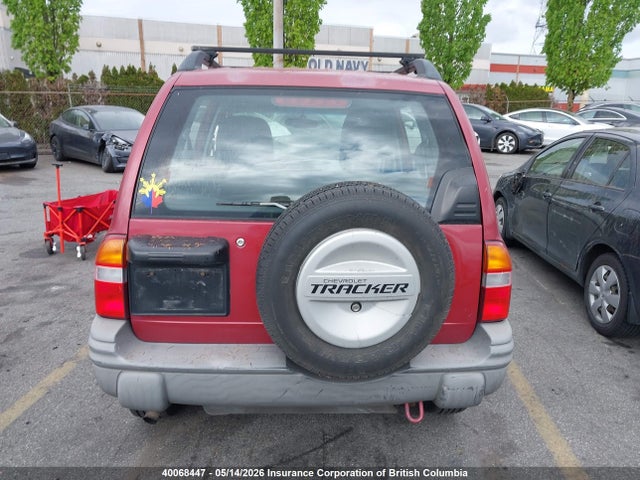 2000 Chevrolet Tracker მანქანა იყიდება აუქციონზე, vin: 2CNBJ13C9Y6931242, აუქციონის ნომერი: 40068447