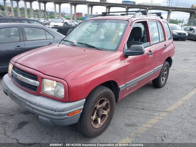 2000 Chevrolet Tracker მანქანა იყიდება აუქციონზე, vin: 2CNBJ13C9Y6931242, აუქციონის ნომერი: 40068447