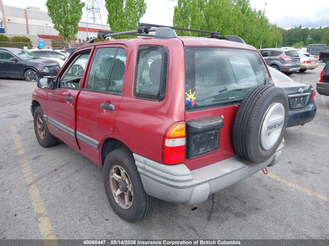2000 Chevrolet Tracker მანქანა იყიდება აუქციონზე, vin: 2CNBJ13C9Y6931242, აუქციონის ნომერი: 40068447