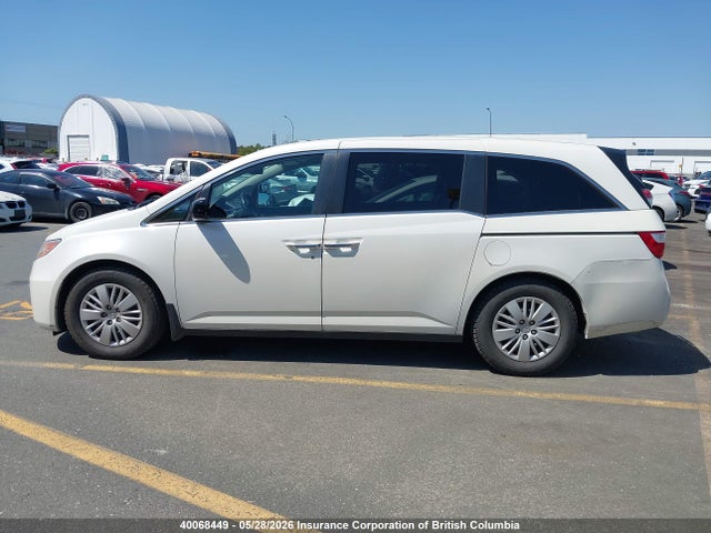 2013 Honda Odyssey Exl მანქანა იყიდება აუქციონზე, vin: 5FNRL5H64DB505602, აუქციონის ნომერი: 40068449