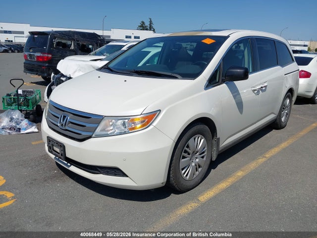 2013 Honda Odyssey Exl მანქანა იყიდება აუქციონზე, vin: 5FNRL5H64DB505602, აუქციონის ნომერი: 40068449