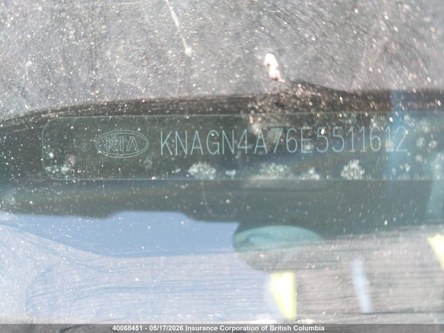 KNAGN4A76E5511612 KIA OPTIMA EX