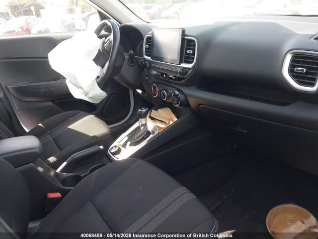 2020 Hyundai Venue მანქანა იყიდება აუქციონზე, vin: KMHRC8A37LU053163, აუქციონის ნომერი: 40068459