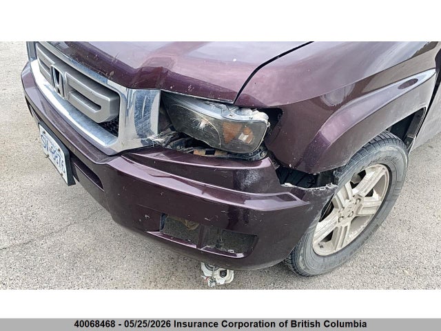 Aukcja sprzedaży 2009 Honda Ridgeline Ex-l/vp, vin: 2HJYK16509H002261, numer aukcji: 40068468