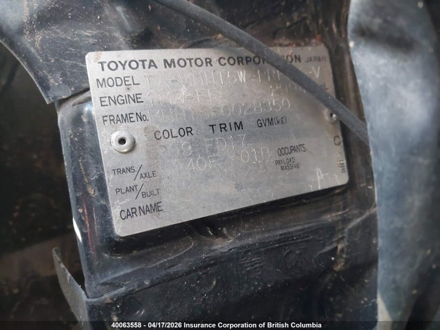 40063558 :رقم المزاد ، MNH150028350 vin ، 2004 Toyota Alphard مزاد بيع