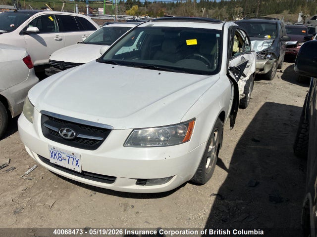 2007 Hyundai Sonata Gls მანქანა იყიდება აუქციონზე, vin: 5NPET46C27H184182, აუქციონის ნომერი: 40068473