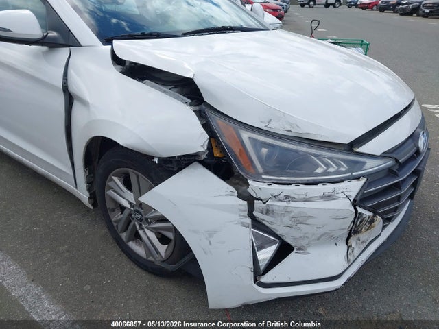 2019 Hyundai Elantra Sel/value/limited მანქანა იყიდება აუქციონზე, vin: KMHD84LF6KU789568, აუქციონის ნომერი: 40066857