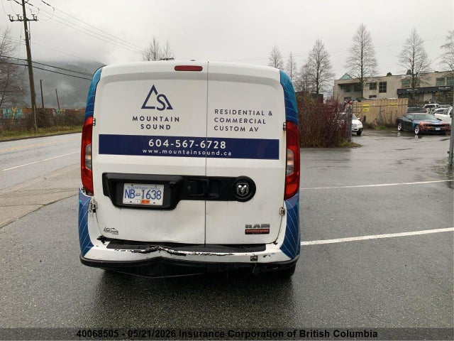 Продаж на аукціоні авто 2015 Ram Promaster City Tradesman Slt, vin: ZFBERFDT6F6956711, номер лоту: 40068505