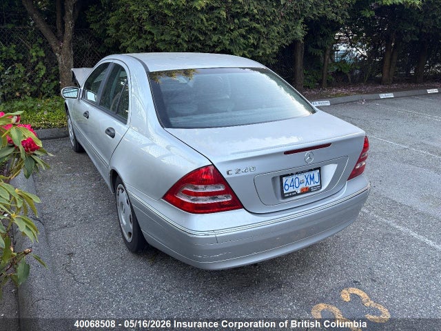 2002 Mercedes-benz C 240 მანქანა იყიდება აუქციონზე, vin: WDBRF61J02F182698, აუქციონის ნომერი: 40068508