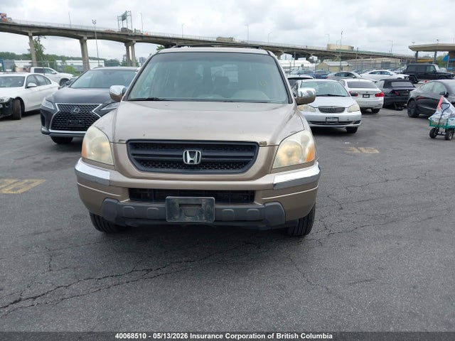 2003 Honda Pilot მანქანა იყიდება აუქციონზე, vin: 2HKYF18483H003833, აუქციონის ნომერი: 40068510