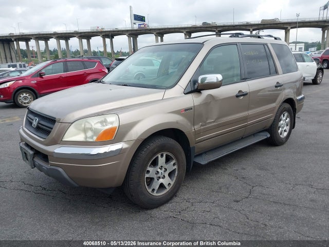 2003 Honda Pilot მანქანა იყიდება აუქციონზე, vin: 2HKYF18483H003833, აუქციონის ნომერი: 40068510