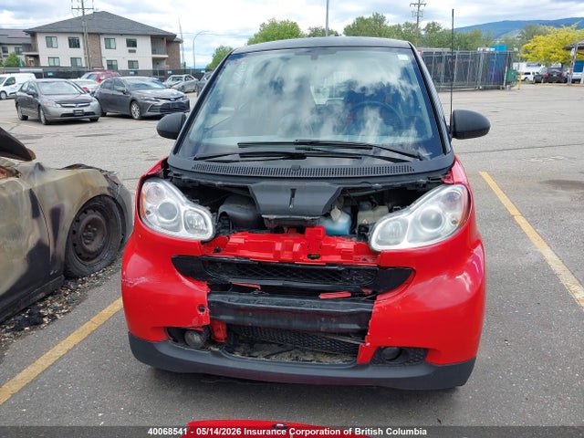 40068541 :رقم المزاد ، WMEEJ3BA3AK384227 vin ، 2010 Smart Fortwo Pure/passion مزاد بيع