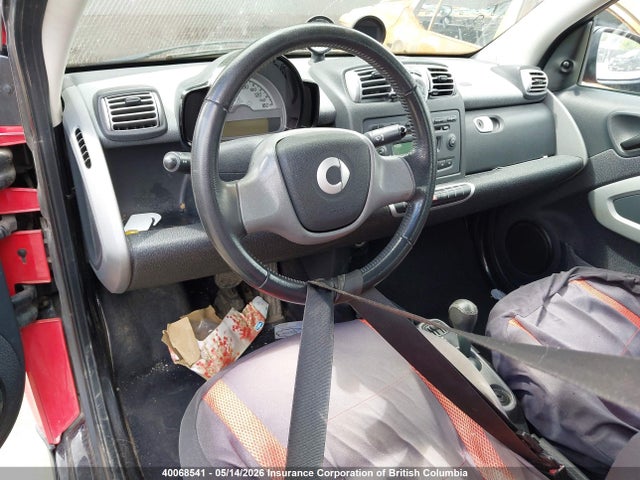 40068541 :رقم المزاد ، WMEEJ3BA3AK384227 vin ، 2010 Smart Fortwo Pure/passion مزاد بيع