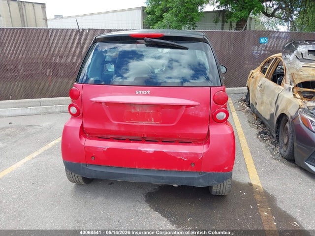40068541 :رقم المزاد ، WMEEJ3BA3AK384227 vin ، 2010 Smart Fortwo Pure/passion مزاد بيع
