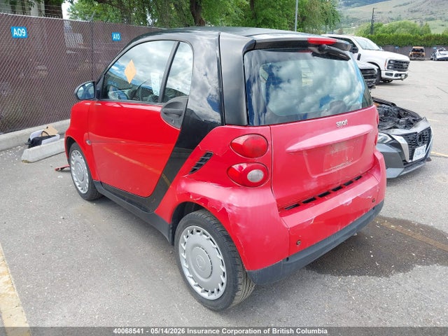 40068541 :رقم المزاد ، WMEEJ3BA3AK384227 vin ، 2010 Smart Fortwo Pure/passion مزاد بيع