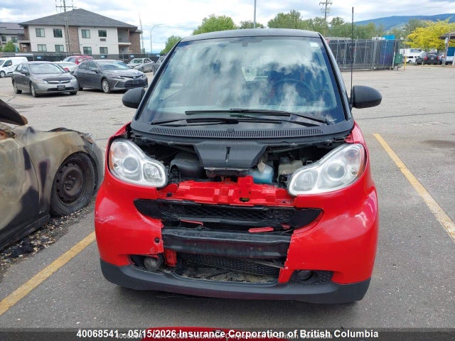 40068541 :رقم المزاد ، WMEEJ3BA3AK384227 vin ، 2010 Smart Fortwo Pure/passion مزاد بيع