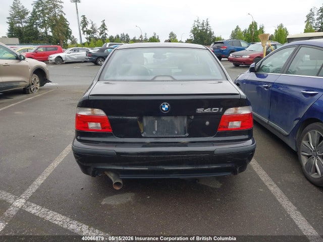 40066879 :رقم المزاد ، WBADN63462GM74479 vin ، 2002 Bmw 540 I Automatic مزاد بيع