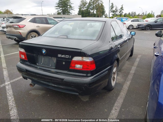 40066879 :رقم المزاد ، WBADN63462GM74479 vin ، 2002 Bmw 540 I Automatic مزاد بيع