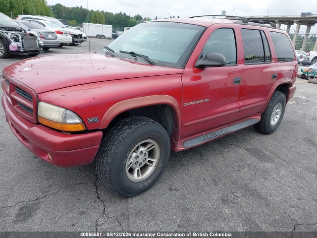2000 Dodge Durango Sport მანქანა იყიდება აუქციონზე, vin: 1B4HS28N9YF160618, აუქციონის ნომერი: 40068551