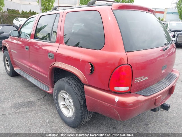 2000 Dodge Durango Sport მანქანა იყიდება აუქციონზე, vin: 1B4HS28N9YF160618, აუქციონის ნომერი: 40068551