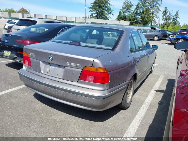 1998 Bmw 528i მანქანა იყიდება აუქციონზე, vin: WBADD6321WBW38449, აუქციონის ნომერი: 40068558