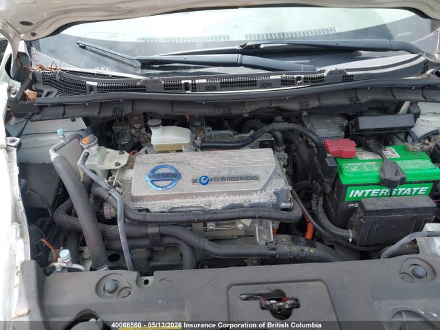 40068560 :رقم المزاد ، JN1AZ0CP2CT024423 vin ، 2012 Nissan Leaf مزاد بيع