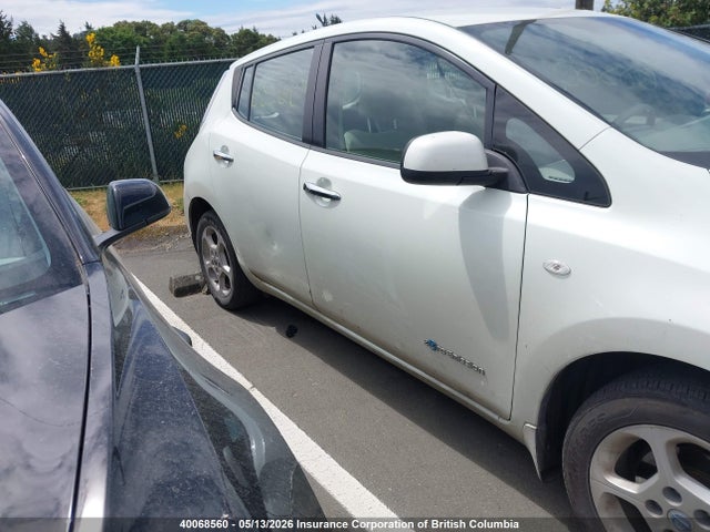 40068560 :رقم المزاد ، JN1AZ0CP2CT024423 vin ، 2012 Nissan Leaf مزاد بيع
