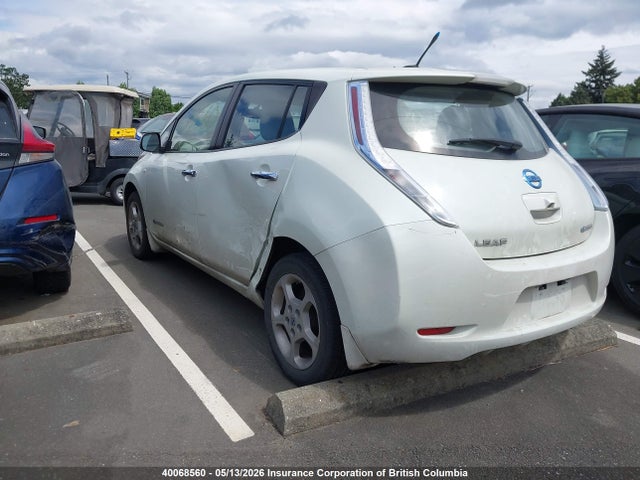 40068560 :رقم المزاد ، JN1AZ0CP2CT024423 vin ، 2012 Nissan Leaf مزاد بيع