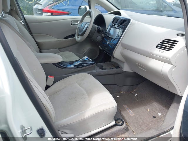 40068560 :رقم المزاد ، JN1AZ0CP2CT024423 vin ، 2012 Nissan Leaf مزاد بيع