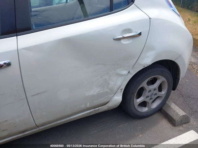 40068560 :رقم المزاد ، JN1AZ0CP2CT024423 vin ، 2012 Nissan Leaf مزاد بيع