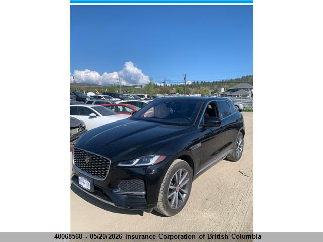 2021 Jaguar F-pace S მანქანა იყიდება აუქციონზე, vin: SADCJ2EX3MA684123, აუქციონის ნომერი: 40068568
