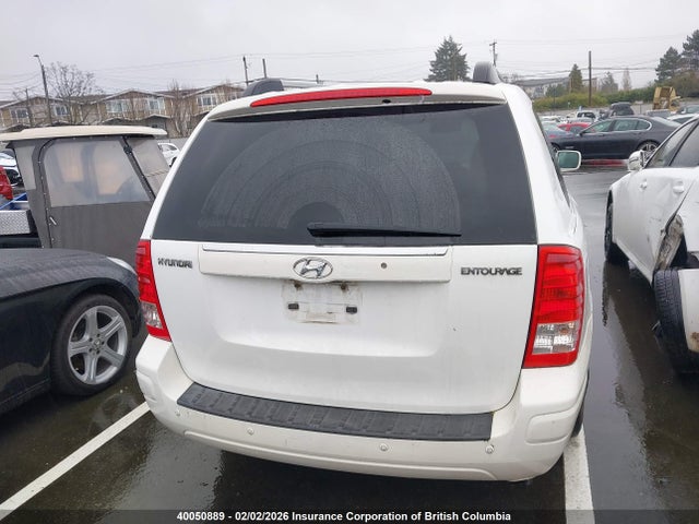 2008 Hyundai Entourage Gls/se/limited მანქანა იყიდება აუქციონზე, vin: KNDMC233186055852, აუქციონის ნომერი: 40050889
