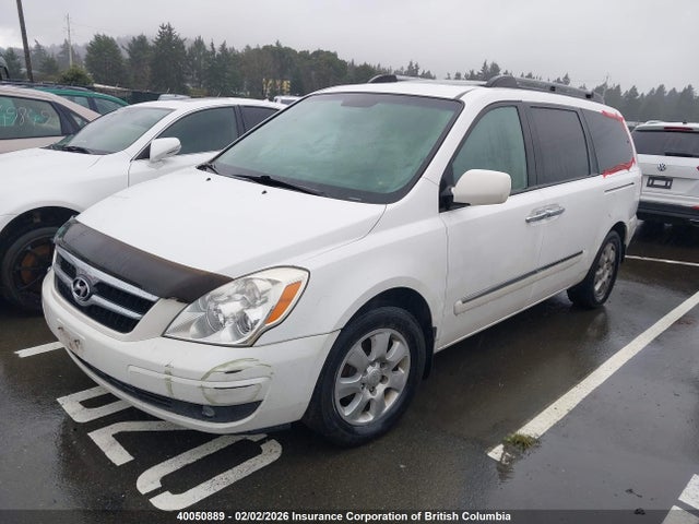 2008 Hyundai Entourage Gls/se/limited მანქანა იყიდება აუქციონზე, vin: KNDMC233186055852, აუქციონის ნომერი: 40050889
