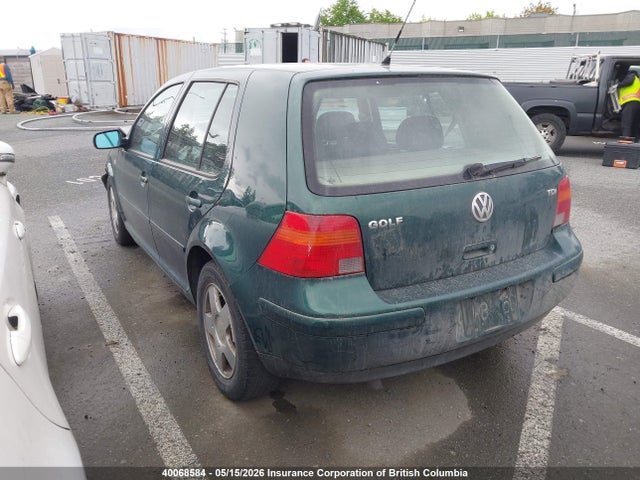 Продажа на аукционе авто 2001 Volkswagen Golf, vin: 9BWGP61J814066865, номер лота: 40068584