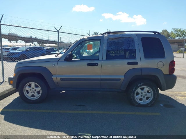 Продажа на аукционе авто 2007 Jeep Liberty Sport, vin: 1J4GL48K37W514512, номер лота: 40068586