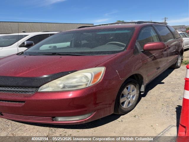 40068594 :رقم المزاد ، 5TDZA23CX5S227738 vin ، 2005 Toyota Sienna Ce/le مزاد بيع