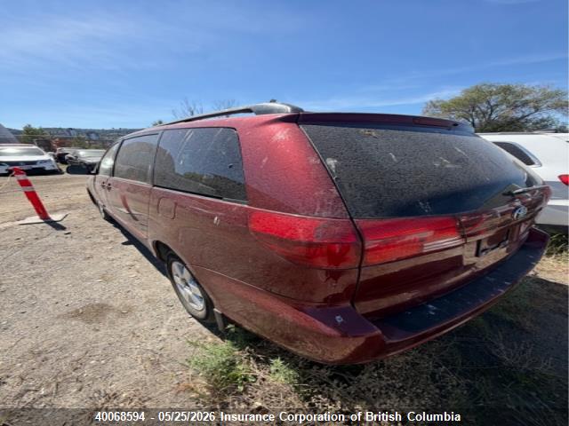 40068594 :رقم المزاد ، 5TDZA23CX5S227738 vin ، 2005 Toyota Sienna Ce/le مزاد بيع