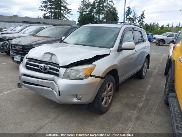 40063493 :رقم المزاد ، JTMBD31V775070097 vin ، 2007 Toyota Rav4 Limited مزاد بيع