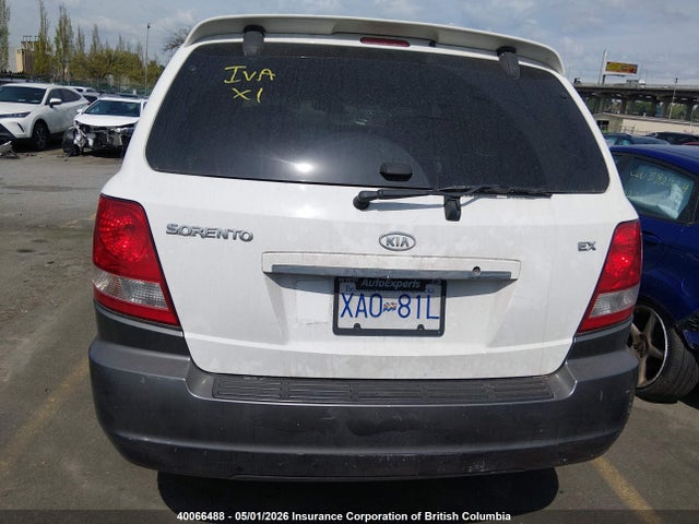 40066488 :رقم المزاد ، KNDJC733255389003 vin ، 2005 Kia Sorento Ex/lx مزاد بيع