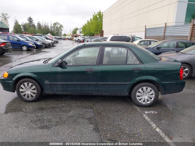 Aukcja sprzedaży 2000 Mazda Protege Dx/lx, vin: JM1BJ2220Y0287819, numer aukcji: 40068608