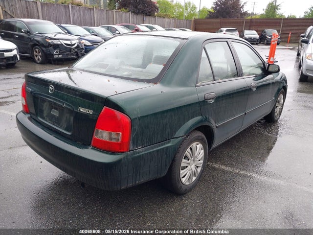 Aukcja sprzedaży 2000 Mazda Protege Dx/lx, vin: JM1BJ2220Y0287819, numer aukcji: 40068608