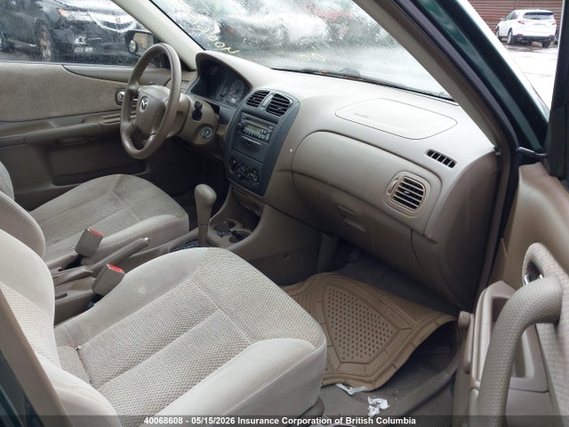 Aukcja sprzedaży 2000 Mazda Protege Dx/lx, vin: JM1BJ2220Y0287819, numer aukcji: 40068608