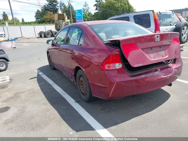 Aukcja sprzedaży 2007 Honda Civic, vin: 2HGFA158X7H030836, numer aukcji: 40068610