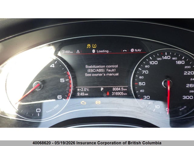 2014 Audi A6 მანქანა იყიდება აუქციონზე, vin: WAUJMCFCXEN007699, აუქციონის ნომერი: 40068620