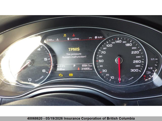 2014 Audi A6 მანქანა იყიდება აუქციონზე, vin: WAUJMCFCXEN007699, აუქციონის ნომერი: 40068620