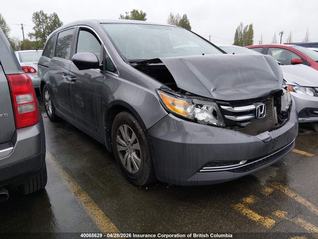 40065629 :رقم المزاد ، 5FNRL5H46EB503267 vin ، 2014 Honda Odyssey Ex مزاد بيع